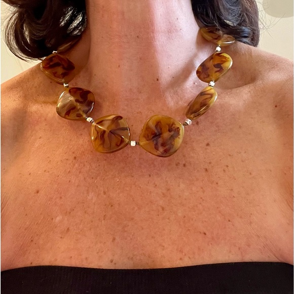 Stein Blye Stone Choker Necklace, NWT - Picture 13 of 16